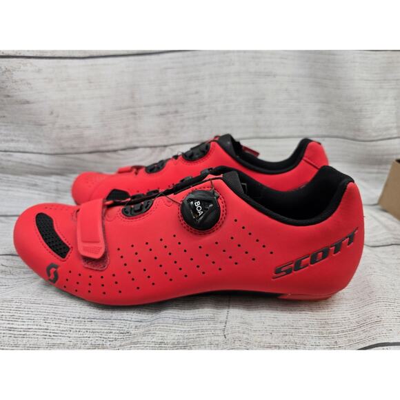 Scott Road Comp Boa Bike Cycling Shoes RED Men's Size 44 EU / 10 US - Picture 5 of 12